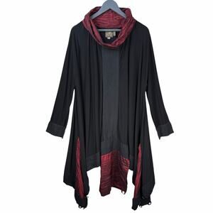 Lili Collection Layering Tunic Top OS Lagenlook Avent Garde Artsy Eclectic Goth